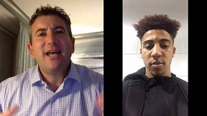 "I grew up watching this #CrossroadsClassic, so just being able to play in this environment was a big thing for me." Indiana Basketball's hometown hero, Rob Phinisee, speaks with Andy Katz after his game-winner to bury Butler! | March Madness Men's Basketball
