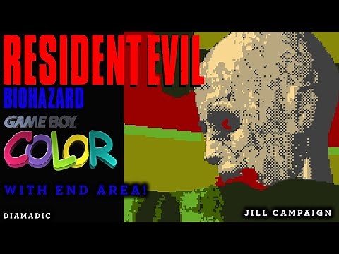 Resident Evil - GameBoy Color - Walkthrough (Patched With END AREA!)