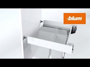 SERVO-DRIVE uno: Assembly of back for top mount waste bin solutions | Blum