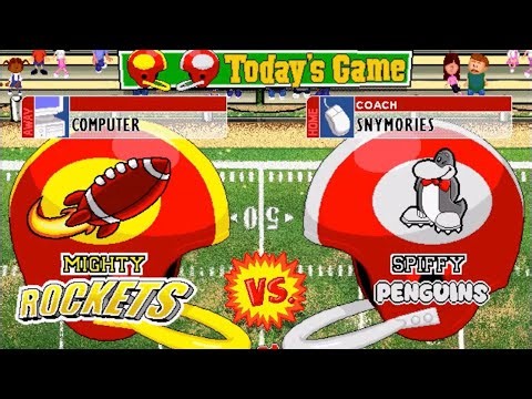 Big Plays on Offense! Backyard Football '99 Game 4 of the Season vs Mighty Rockets [5]