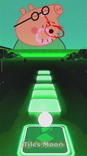 Peppa Pig has learned to whistle, and I'm shocked🤯 | Animation + Funny Moment + Tiles Hop = LOVE