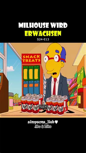 Milhouse wird erwachsen / S24-F13 / Simpsons / Deutsch