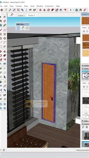 Animated Cabinets – Using DBS Plugin in SketchUp