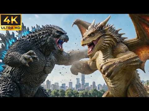 Godzilla vs Cosmic Thunder Dragon – Ultimate Battle for Earth