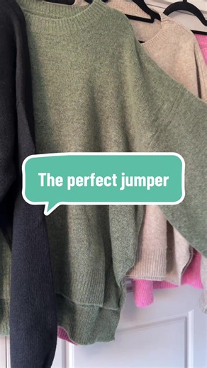 ✨ Winter outfit essential you NEED ✨ This cosy winter jumper is the definition of warm, soft, and effortless style. Perfect for cold weather outfits, layering season, and everyday winter wear. Whether you’re staying cosy at home, running errands, or styling an easy winter outfit, this knit jumper is a must have. Soft fabric, flattering fit, and perfect for autumn winter wardrobes #winterjumper #winterfashion #jumperoutfit #slouchyjumper #spotlight ❄️ Warm jumper ❄️ Winter knitwear ❄️ Cosy outfit