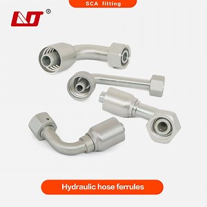 [Hot Item] Carbon Stainless Steel High Pressure Pipe Jic Female Connectors Joint Coupling Adapter Hydraulic Hose Fittings