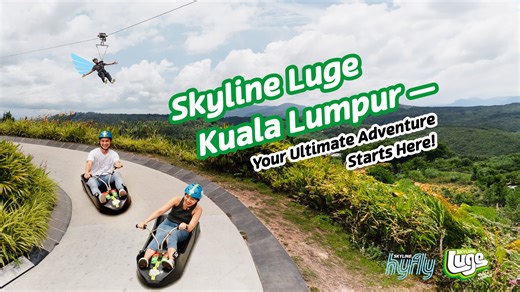 Hyfly isn’t just a ride, it’s Asia’s first-of-its-kind zipline adventure! 🪽💙 Powered by an innovative cable-to-rail technology, Hyfly delivers the region’s first ever 720° spiral, dual zipline action, together with an experience unlike any other. This is where world-class engineering meets pure adrenaline, only available at Skyline Luge Kuala Lumpur. ⚙️ #SkylineLugeKL #OnceIsNeverEnough #Hyfly #JomTryHyfly #GetYourWingsOn #VisitMalaysia2026 #SurrealExperiences #VisitSelangor2025 #SurprisingSel
