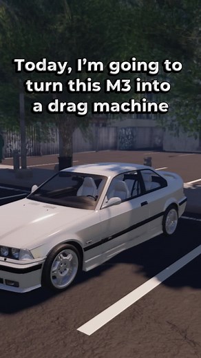 Transforming an M3 into a Drag Machine in Roblox Drift 36