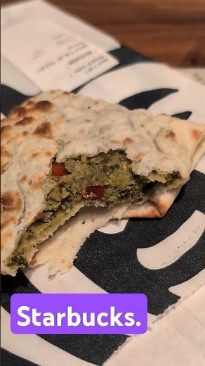 Starbucks New Spicy FALAFEL Pocket