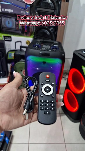 ‼️POTENTE TORRE DE SONIDO 10"x2‼️ 🔴Precio: $125.00 🔴 Micrófono🎤 🔴 Radio 📻 🔴 Bluetooth 🔴 USB 🔴 Auxiliar 🔴 Micro SD 🔴 Garantia 🔴 Potencia 20,000 watts Envíos a todo El Salvador 🔴 Oriente, Occidente y Centro | Don J