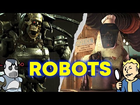 The Entire History of Fallout's ROBOTS To Fall Asleep To
