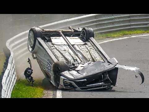 NÜRBURGRING CRASH & FAIL COMPILATION - Best of Nordschleife Crashes, Accidents & Fails!