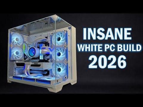 I Built the Cleanest White Gaming PC Ever 2026