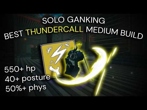 SOLO GANKING ON THE BEST THUNDERCALL MEDIUM BUILD | DEEPWOKEN