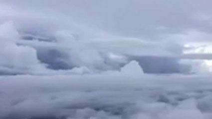 Flight through Hurricane Irma must be seen to be believed