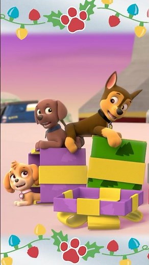 PAW Patrol pups sing Deck the Halls! #shorts