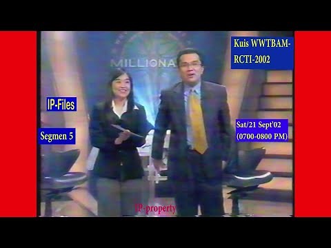 Who Wants to be a Millionaire (WWTBAM) Quiz & Break Advertisement Segment 5 - RCTI (2002)