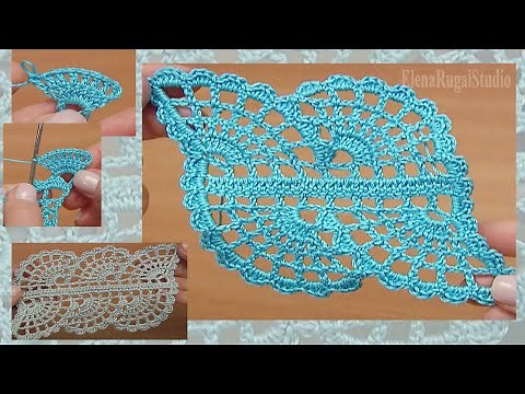 How to Crochet Beautiful Spider Web Lace Tutorial 30 Part 2 of 2