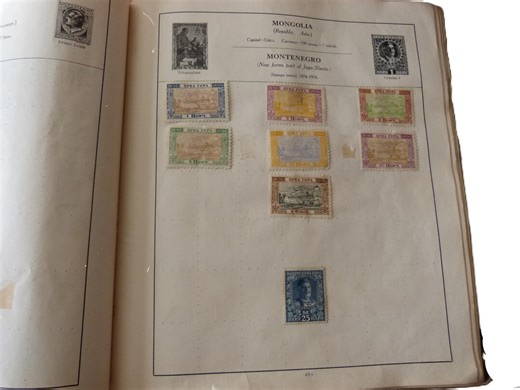 Vintage Stamp Album 900  World Stamps 1900s-1950s Americas Europe Asia French Colonies 340 Pages Stanley Gibbons Strand Album - Etsy UK