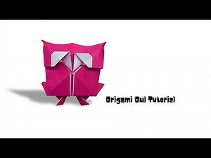 Easy Origami Owl Tutorial for kids & beginners