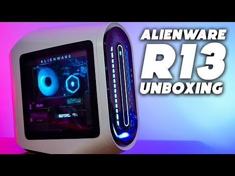 Alienware Aurora R13 Unboxing & First Impressions! 👽| RTX 3090 24GB, i9-12900KF