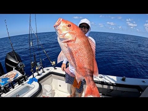 FOUR HOURS of Gulf Fishing for Red Snapper *Florida Saltwater Action*