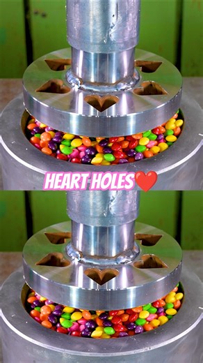 This Machine Makes Candy Hearts 💖🍬⚙️ #satisfying