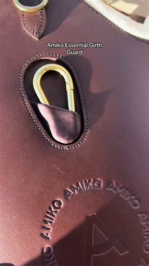Introducing Amiko Essential Girth Guard with Creme Fur