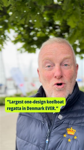 1.3K views · 28 reactions | Largest one-design keelboat regatta in Denmark EVER  Let’s speak with Regatta Manager Lars Ive on the final day of the J/70 Corinthian World Championship hosted by the Royal Danish Yacht Club. : @hannahleenoll | J/70 International Class Association | Facebook