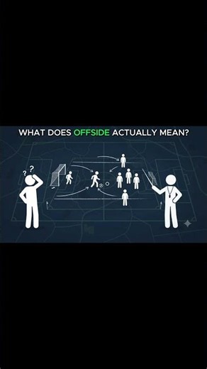 He Scored… But It Didn’t Count 😳 Offside Explained
