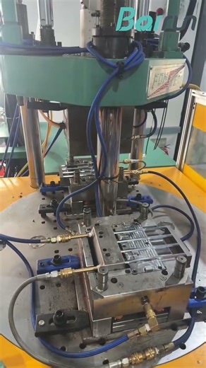 insert molding in Bairun #injectionmolding #moldmanufacturing #manufacturing #insertmoulding