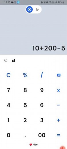 Calculator in flutter | calculator app in flutter