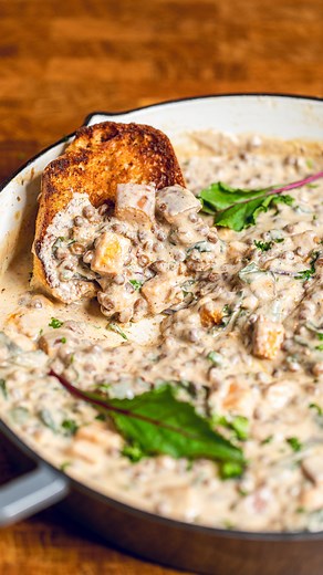 Comment “Send Recipe” and I’ll DM you the recipe. “We all have two lives. The second one starts when you realize you only have one.” At 11 I had no idea what this meant. But even then, it still hit me pretty deep. You can also google “make it dairy free creamy lentils” https://makeitdairyfree.com/one-pot-spiced-creamy-lentils-and-sweet-potatoes/ #Lentils #Creamy #foodIsArt #antiInflammatory #fall #comfortFood #plantbasedrecipes #chickpeas #veganmeal #veggierecipes #easyrecipes #vegan #veggie #ve