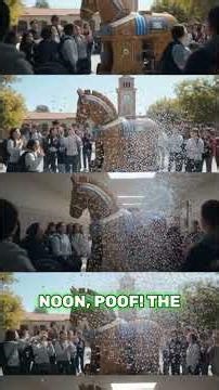 "Epic Tech High School Prank: Trojan Style 😂🚀 #TechPrank"