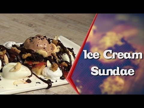 How To Make Yummy Ice- Cream Sundae At Home