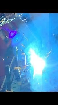 Fronius TPSi PMC Twin welding with 80cm/min high performance welding process #tandemwelding #weld