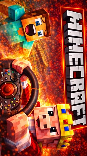 Technoblade Completed Minecraft Using a Steering Wheel?! 🐷#minecraft #technoblade #viral #shorts