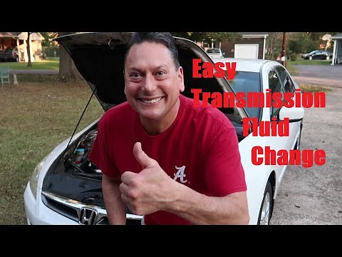 Honda Accord 2003-2007 2.4 liter Automatic transmission fluid change #Hondarepair