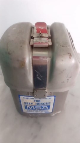 Vintage Mining MSA W65 Respirator Self Rescue From Carbon Monoxide MSA Model W 65 Never Used With Metal Tab Seal on Top Made in West Germany - Etsy UK