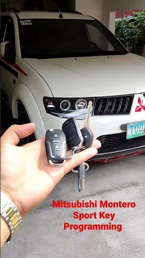 Mitsubishi Montero Sport Key Programming