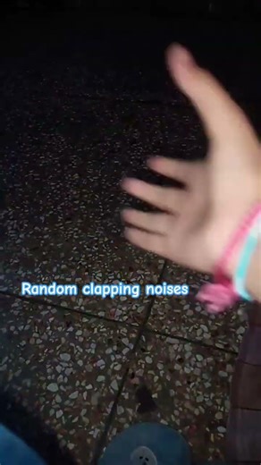 random clapping noises