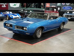 1968 PONTIAC GTO CONVERTIBLE