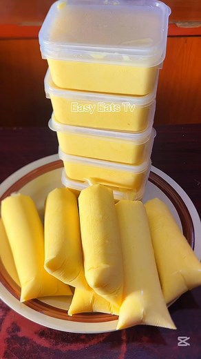 19K views · 394 reactions | 1 minutes mango 省 ice cream video you will love it #exploremore #EasyRecipes #mangoicecream | Easy Eats Tv | Facebook