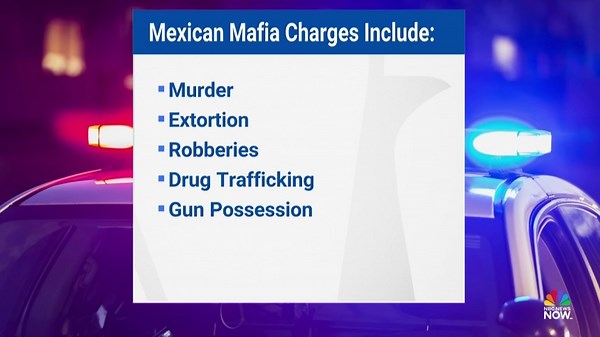 Federal agents arrest dozens of Mexican mafia members in California