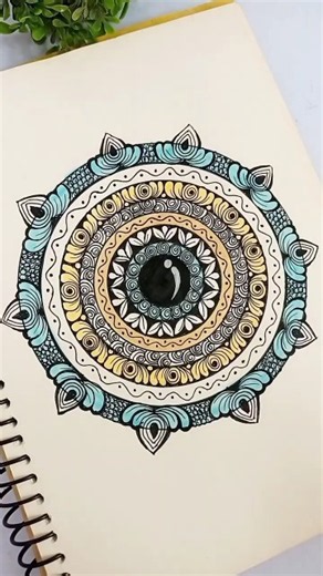 Mandala 🌸 Art 🌿 for Beginners 🥰 #yoodelhi #art #satisfyingart #drawing #artvideo #mandala #artbeat