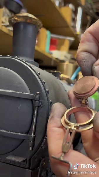 #steamtok #fyp #engineering #scratchbuild #trains #model #railway