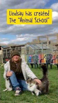 I was raised by animals and created an Animal School after 35 years of trying