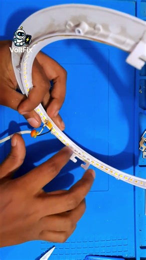 Burned Dimmable LED repair process.#restoration #technology