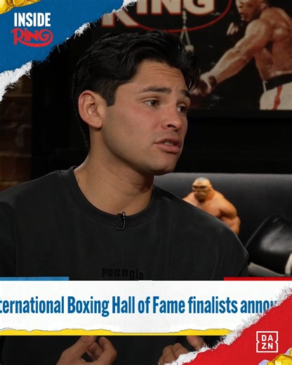 92K views · 866 reactions | Ryan Garcia doesn’t believe Gennady Golovkin deserves a spot in the Hall of Fame  #InsideTheRing LIVE NOW exclusively on DAZN  | Inside Ring Show | Facebook
