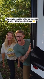 Make backing it up more fun 😏 If you’re Storms mom watching this, no you’re not, keep scrolling. 👋🏼 Who doesnt love a double meaning, what would you add to this? 👇🏼 _________________________________________________ 👋🏼 If you're new here - Hi! We're Storm & Dalton 👫🏼 a nomadic couple who live, travel & work full time in a trailer! Follow us to see that travelling while working full time is possible. You'll see epic itineraries & road trip ideas, dog friendly hikes & couples travel, plus 